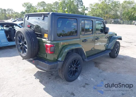 2021 Jeep Wrangler 4Xe Unlimited Sahara 4X4 from USA, damaged, VIN 1C4JJXP65MW824874